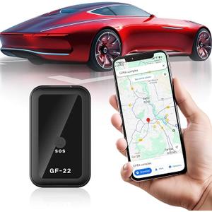 KDNRHE GPS Tracker for Vehicles, Mini Magnetic GPS, Real Time Car Locator, GSM SIM GPS Tracker for Vehicle, Easy to Use, Full USA Coverage, No Hidden Fee