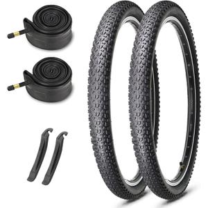 MOHEGIA Mountain Bike Tires - 20/24/26/27.5 Inch Folding MTB Bicycle Tires Replacement,Steel Bead All-Terrain and High-Performance Durable for Off-Road,Street & Trail Adventures