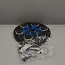 Music Boxing Machine for Kids with Bluetooth & LED Lights - 15-Speed Adjustable Wall-Mounted Punching Pad for Adults Silent Training, No-Drill Installation, Type-C ChargingBlue