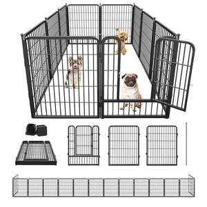 Dog Playpen 32 inch 10 Panels Portable Pet Fence Outdoor for Yard Indoor Dog Pen for Medium/Small Animals, Large Pet Puppy Playpen Heavy Duty Pet Fence for RV Camping, Yard Dog Playpen 32 inch 10 Panels Portable Pet Fence Outdoor for Yard Indoor Dog Pen for Medium/Small Animals, Large Pet Puppy Playpen Heavy Duty Pet Fence for RV Camping, Yard