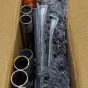 Wall Cleaner Mop with 94" Long Handle, 2-in-1 Triangle & Rectangle Head with Squeegee, 10 Washable Pads, Baseboard Cleaner Tool for Walls Scrubber, Ceilings, Windows, Glass, Fans, Doors, Corners