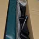 Indestructible Heated Cat House for Outside Winter, 100% Waterproof, Safe Escape Door, Insulated Outdoor Cat Shelter with Heater for Feral Barn Cat Kitty (Forest Green, 13"x17"x18")