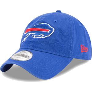 New Era NFL Core Classic 9TWENTY Team Color Adjustable Hat Cap (One Size, Buffalo Bills)