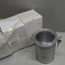 3 Pack Stainless Steel Canister Set Kitchen Airtight 62 oz Container Sets with Lids and Clamp Metal Containers for Coffee Sugar Flour Tea Spice