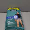 Depend Fresh Protection Adult Diapers, Incontinence Underwear for Men, Disposable, Maximum, Small/Medium, Grey, 32 Count