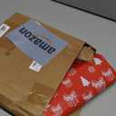 200 Pcs Large Christmas Poly Mailers 10 x 13 Inch Waterproof Christmas Mailer Envelopes Holiday Shipping Bags for Small Business Xmas Gifts(Xmas Red)