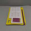 Bates Duplex Wall Outlet Covers - 10 Pack, White Wall Plates