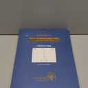 POPRUN 2026 Daily Planner One Page per Day (Medium 6'' x 8.5'') - 12 Months Calendar Appointment Book with Hourly Slots, Inner Pocket, Monthly Tabs, Pen Holder - Pacific Green