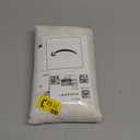 Simplebrand Natural Linen Textured Sheer Curtains 96 inches Long 2 Panels, Rod Pocket Solid Color Window Sheer Curtain Panels, Elegant Curtains & Drapes for Living Room, Bedroom (40" W x 96" L)