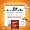 Twinings French Vanilla Chai Black Tea Individually Wrapped Bags, 20 Count (Pack of 6), Warm, Sweet & Spicy, Caffeinated, Enjoy Hot or Iced, 120 Teabags (EXP 09/26/27)