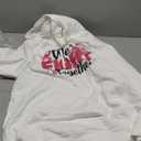 We Fight Together Breast Cancer Warrior Fighter Pink Ribbon Pullover Hoodie M