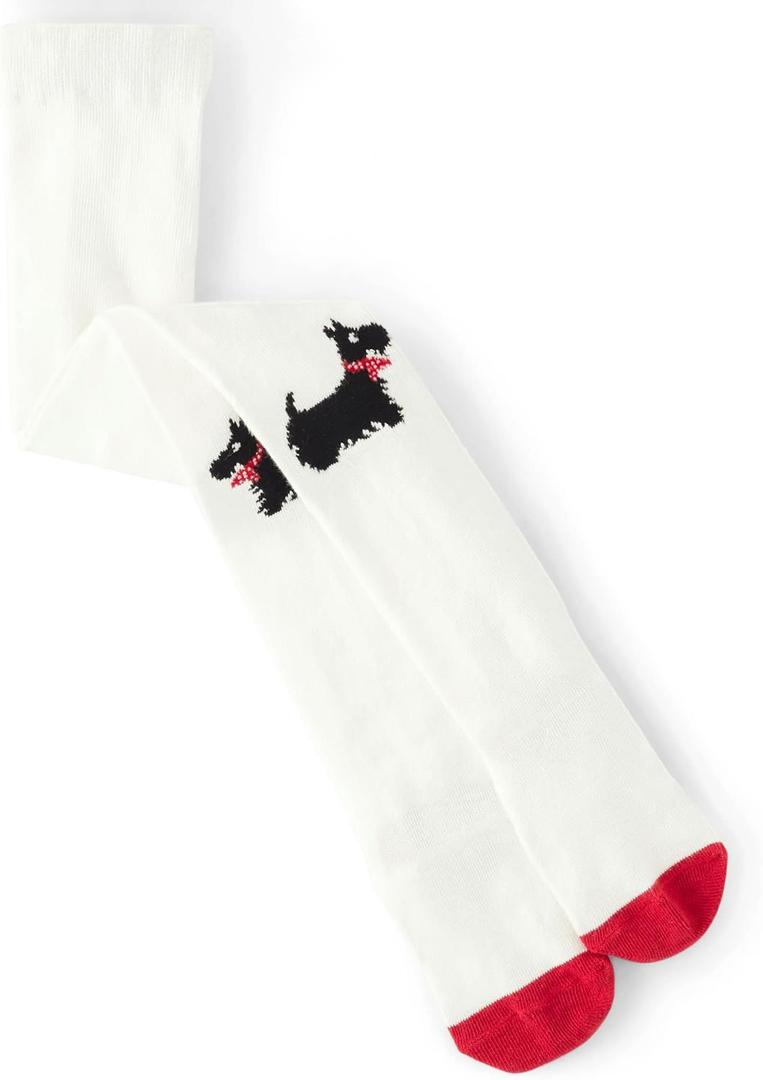 Gymboree girls And Toddler Tights (12-24 Months, Scottish Terrier Single)