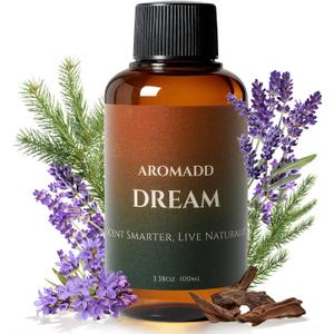 AROMADD AROMADD Dream Diffuser Oil Inspired by Luxury Hotel Scent 3.38 Fl Oz (100ml), Aroma Diffuser & Hotel Fragrance Diffuser Oil, Essential Oil Diffuser for Aromatherapy, Long-Lasting