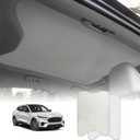 AOSKonology Foldable Roof Sunshade Compatible with Mustang Mach-E 2021-2024 Accessories Upgraded Heat Reflective Tech Accessories,Sunroof Reflective Cover Blocks Glare Blocks UV Ray (Grey) (Grey)