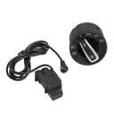 Ketofa Generic Auto Headlight Sensor Chrome Switch for Golf 5 / Golf MK6 / Tiguan/Jetta MK5