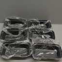 6 PCS Mini Nonstick Carbon Steel Baking Bread Pan,Mini Loaf Pans,Small Banana Bread Tins,6.2" x 3.2"