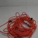 100 Foot Outdoor Extension Cord - 3 Prong Weather Resistant Heavy Duty Orange Vinyl 10 Amps / 1250 Watts - 16/3 - Ultra Flexible, Water & Flame Resistant - Durable (100 feet)