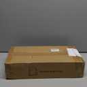 Laiensia Double Rods Garment Rack with Wheels, Clothing Rack for Hanging Clothes,4 Hooks, Multi-functional Bedroom Clothes Rack, Gold