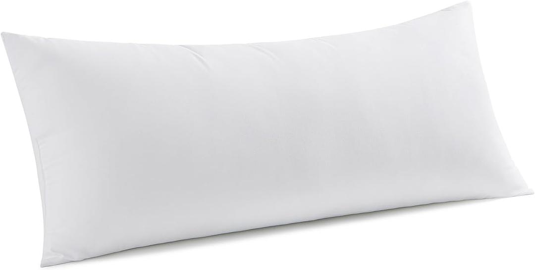 MIULEE 14x36 Inch Throw Pillow Insert Premium Throw Pillow Virgin Microfiber Stuffer Rectangle Pillow for Sofa Bed Couch