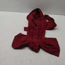 Large Decorative Velvet Christmas Bow, Burgundy Red, Holiday Decoration, Wall Door Wreath Accent