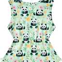 BFUSTYLE Baby Girl Clothes 0-24 Months Outfit Sleeveless Infant Romper Bodysuit with Headband