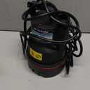 Sump Pump Submersible Utility Water Pump Thermoplastic Portable Electric Water Removal Transfer Pump with 16.4FT Cord for Swimming Pool Basement Garden Pond Tubs Draining, 1/4 HP