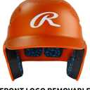 Rawlings | RX2 Series Baseball Batting Helmet | Matte | Junior | Athletic Orange, Athletic Orange, Junior (6 3/8" - 7 1/8")