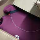 Diono Solana, No Latch, Single Backless Booster Car Seat, Lightweight, Machine Washable Covers, Cup Holders, Pink