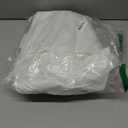 TARPAL 4x6 Feet White Tarp Waterproof(2 Pack) Small tarps Multipurpose Protective Cover All Purpose Poly Tarps Cover for Firewood Outdoor Furniture etc