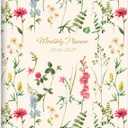SUNEE 2026-2027 Monthly Planner 7" x 10" Large Calendar Book  Big Size Desk Organizer for Business, School, Notes, 100 GSM Paper,Wildflowers