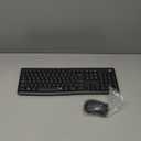 Logitech MK295 Wireless Mouse & Keyboard Combo with SilentTouch Technology, Full Numpad, Advanced Optical Tracking, Lag-Free Wireless, 90% Less Noise - Graphite (Black)