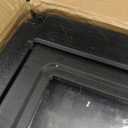 FXW AuraSpace Acrylic Indoor Dog Playpen for Puppies and Small Dogs, 24 Inch, 10 Panels, Black