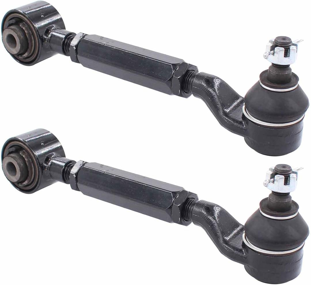 ApplianPar Left and Right Pair Rear Upper Control Arm with Ball Joint Assembly for Acura MDX TSX 2001-2006 Odyssey 1999-2006 Pilot