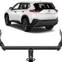 Class 3 Trailer Hitch 2-Inch Receiver Compatible with 2021–2025 Nissan Rogue | 3,500 lbs GTW / 525 lbs TW | Custom Fit Tow Hitch