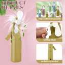 Wonderjune 48 Pcs Mini Hand Press Fan Bulk Small Portable Summer Fan Plastic Handheld Manual Personal Cooling Party Favor Summer Outdoor Travel Camping Gifts, No Battery Included