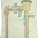 Backflow Preventer Valve Insulation Cover, 16"X20" Winter Pipe Insulation Sprinkler Valve Cover (5F), Outdoor Winter Freeze Protection Compatible with Zurn Wilkins 720A Pressure Vacuum Breaker