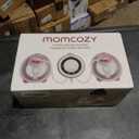 Momcozy Breast Pump V1 Pro Hospital-Grade, Hands-Free & Portable Wearable Pump, Upgraded Electric Pump with 3 Fine-Tuned Rhythms|15 Levels, Come with Leak-Proof DoubleFit Flange, Cozy Red.