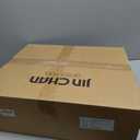 jinchan Area Rug 8x10 Vintage Washable Living Room Rug Floral Medallion Non Slip Thin Floor Cover Retro Classic Soft Boho Farmhouse Carpet for Bedroom Dining Room Kitchen Brick Red