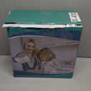 Umite Chef Mixing Bowls with Airtight Lids, 6 piece Stainless Steel Metal Nesting Storage Bowls, Non-Slip Bottoms Size 7, 3.5, 2.5, 2.0,1.5, 1QT, Great for Mixing & Serving (Khaki)