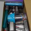 4-in-1 Kids Toy Vacuum That Works with Suction, Toy Electric Toddler Vacuum Cleaner for Children Ages 3 4 5 6+ Boys & Girls, Toddlers Toys Cleaning Set for Pretend Play (Blue)