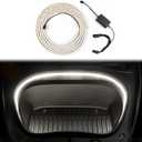 for Tesla Model 3 2024 Frunk LED Light Strip Front Trunk Light Bar Decoration Lights Accessories Waterproof DC 15V (White)