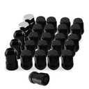 M12x1.25 Black Lug Nuts & Wheel Lock Lug Nut kit Compatible with 2008-2013 G37 &2000-2011 Outback &1998-2011 Forester & 2008-2013 G37