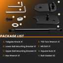 Truck Tailgate Assist Shock Kit, Pickup Soft Open Tailgate Damper Kit for 2022-2026 Ford Maverick