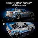 LEGO Technic 2 Fast 2 Furious Nissan Skyline GT-R (R34) Car - DIY Kit and Building Set for Adults - Collectible Model Street Racer with Drift Function - Gift for Car Enthusiasts and Movie Fans - 42210