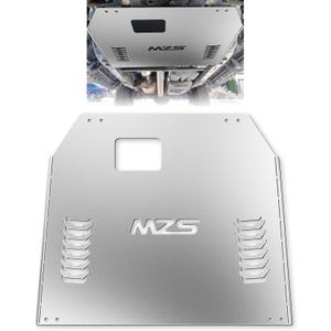 MZS Catalytic Converter Protection Shield, Anti-Theft Cat Protector Security Compatible with 2009-2024 F150 Aluminum Replacement