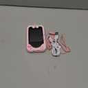 WEOLULI Kids Smart Phone with Dual Camera, Game & Music Player, Toddler Learning Play Toy Cell Phone, Gifts for Girls, Christmas, Birthday, Age 3-10, Light Pink