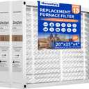 2-Pack 20x25x4 Furnace Filter, FC100A1037 Replacement Filter, Compatible with Honeywell FC100A1037 Pleated HVAC(Actual Size: 19.94 x 24.88 x 4.38 Inches)