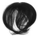 Hair Top Piece for Women Thinning Hair Wiglets Hairpieces Natural Look Comfortable and Easy to Wear (Black)