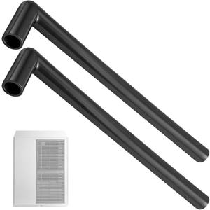 2 Pcs 4A1551-03 Rubber Hose (C) Compatible with Hoshi-zaki Ice Machine Distributor to Spray Tube, Fits Hoshi-zaki KM Series, KM-280MAF, KM-280MAH, KM-280MWF, KM-280MWH and more