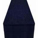 8x30 Carpet Stair Treads Pack of 15 with Stickers for Easy Peeling - Self-Adhesive Peel and Stick Carpet for Stairs - Works with Most Subfloor Types - Blue Stair Treads